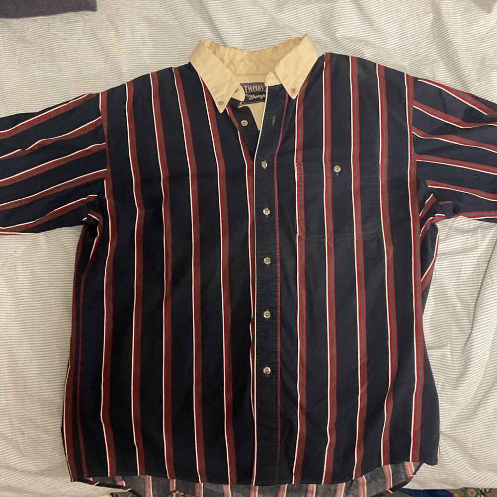 Vintage Wrangler Short Sleeve Buttondown